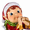 National Tree Company 37" Horn Blowing Pixie Elf with Multicolor Lights Image 2