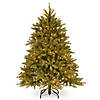 National Tree Company 4.5 ft. Jersey Fraser Fir Tree with Clear Lights Image 1