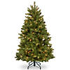 National Tree Company 4.5 ft. Newberry&#174; Spruce Tree with Clear Lights Image 1