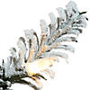 National Tree Company 4.5 ft. Snowy Alpine Fir Entrance Tree with LED Lights Image 3