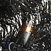 National Tree Company 4 ft. Black Tinsel Tree with Clear Lights Image 2