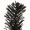 National Tree Company 4 ft. Black Tinsel Tree with Clear Lights Image 3