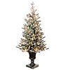 National Tree Company 4 ft. Iceland Fir Entrance Tree with Clear Lights Image 1