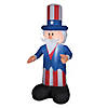National tree company 4 ft. inflatable uncle sam Image 1