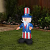 National tree company 4 ft. inflatable uncle sam Image 1