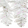 National Tree Company 4 ft. White Iridescent Tinsel Tree with Clear Lights Image 2