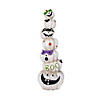 National Tree Company 47 in. Stacked White Halloween Jack-O-Lanterns Image 1