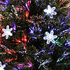 National Tree Company 48 in. Fiber Optic Fireworks Tree with Snowflakes Image 2