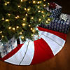 National Tree Company 52" General Store Collection Peppermint Tree Skirt Image 1