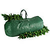 National Tree Company 56" Green Heavy Duty Tree Storage Bag with Handles & White Zipper-Fits up to 9' Image 1