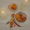 National Tree Company 6" 250 Gram Mixed Potpourri- Oranges, Sliced Red Apples, Chiles, Cones, and Jackarandas Image 1
