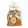 National Tree Company 6" 250 Gram Mixed Potpourri- Slices Red and Green Apples Image 1