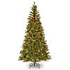 National Tree Company 6.5 ft. Aspen Spruce Tree with Clear Lights Image 1