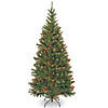 National Tree Company 6.5 ft. Aspen Spruce Tree with Multicolor Lights Image 1