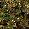 National Tree Company 6.5 ft. Carolina Pine Slim Tree with Clear Lights Image 2