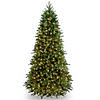 National Tree Company 6.5 ft. Jersey Fraser Fir Slim Tree with Clear Lights Image 1