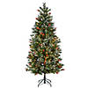 National Tree Company 6.5 ft. Wintry Pine&#174; Medium Tree with Clear Lights Image 1