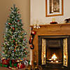 National Tree Company 6.5 ft. Wintry Pine&amp;#174; Medium Tree with Clear Lights Image 1