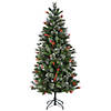 National Tree Company 6.5 ft. Wintry Pine&amp;#174; Medium Tree with Clear Lights Image 4