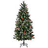 National Tree Company 6.5 ft. Wintry Pine&#174; Medium Tree with Clear Lights Image 4