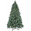 National Tree Company 6.5 ft Pre-lit Artificial Feel Real&#174; Wellesley Fir Hinged Tree with Powerconnect&#8482;, 650 Warm White LED Lights- UL Image 1