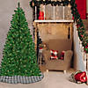 National Tree Company 6 ft. Acacia Flocked Tree with Clear Lights Image 1