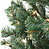 National Tree Company 6 ft. Acacia Flocked Tree with Clear Lights Image 2