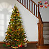 National Tree Company 6 ft. Canadian Grande Fir Tree with Clear Lights Image 1
