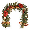 National Tree Company 6 ft. Decorated Garland Image 1