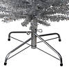 National Tree Company 6 ft. Silver Tinsel Tree Image 3