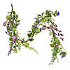 National tree company 60" flowering purple eggs easter garland Image 1