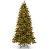 National Tree Company 7.5 ft. Downswept DouglasSlim Fir Tree with Clear Lights Image 1