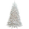 National Tree Company 7.5 ft. Dunhill&#174; White Fir Tree with Clear Lights Image 1