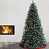 National Tree Company 7.5 ft. North Valley&#174; Blue Spruce Tree with Multicolor Lights Image 1