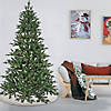 National Tree Company 7.5 ft. Pre-lit Artificial Feel Real Merryweather Fir Hinged Tree, 750 Clear Lights- UL Image 1