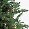 National Tree Company 7.5 ft. Pre-lit Artificial Feel Real Merryweather Fir Hinged Tree, 750 Clear Lights- UL Image 2