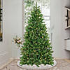 National Tree Company 7.5 ft Pre-lit Artificial Chesterfield Spruce Hinged Tree, 600 Clear Lights- UL Image 1
