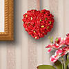 National Tree Company 7" Valentine Red Rose Heart Image 1