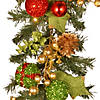 National Tree Company 72" Decorated Christmas Garland with Battery Operated LED Lights Image 2