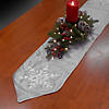 National Tree Company 72in. Snowflake Table Runner Image 1