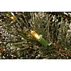 National Tree Company 77 in. Pre-Lit Glittery Bristle Pine Triple Snowflake Door Hang Image 2