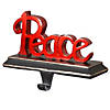 National Tree Company 8.7" "Peace" Stocking Holder Image 3