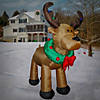 National Tree Company 8 ft. Inflatable Reindeer Image 1