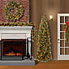 National Tree Company 9 ft. Crestwood Spruce Garland with Battery Operated Warm White LED Lights Image 3