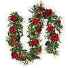 National Tree Company 9 ft. Decorated Vienna Waltz Garland with LED Lights Image 1
