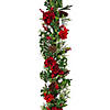 National Tree Company 9 ft. Decorated Vienna Waltz Garland with LED Lights Image 3