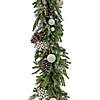 National Tree Company 9 ft. Pre-Lit Alpine Collection Decorated Garland Image 3