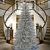 National Tree Company 9 ft. Pre-lit Artificial Christmas Crystal Pine Hinged Tree, 950 RGB LED Lights- UL Image 1