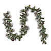 National Tree Company 9 ft. Whitter Pine Garland with LED Lights Image 1