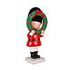 National Tree Company First Traditions&#8482; 10" Christmas Soldier Holding Wreath Image 3